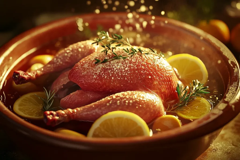 Turkey marinade secret
