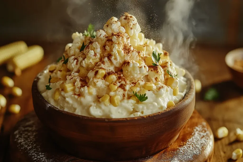 Cream corn dish