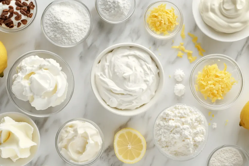 Sour cream cheesecake topping ingredients