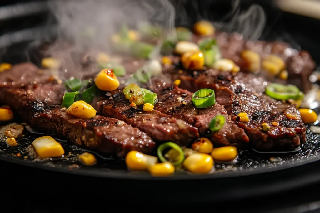 Pepper Lunch iron plate cooking method