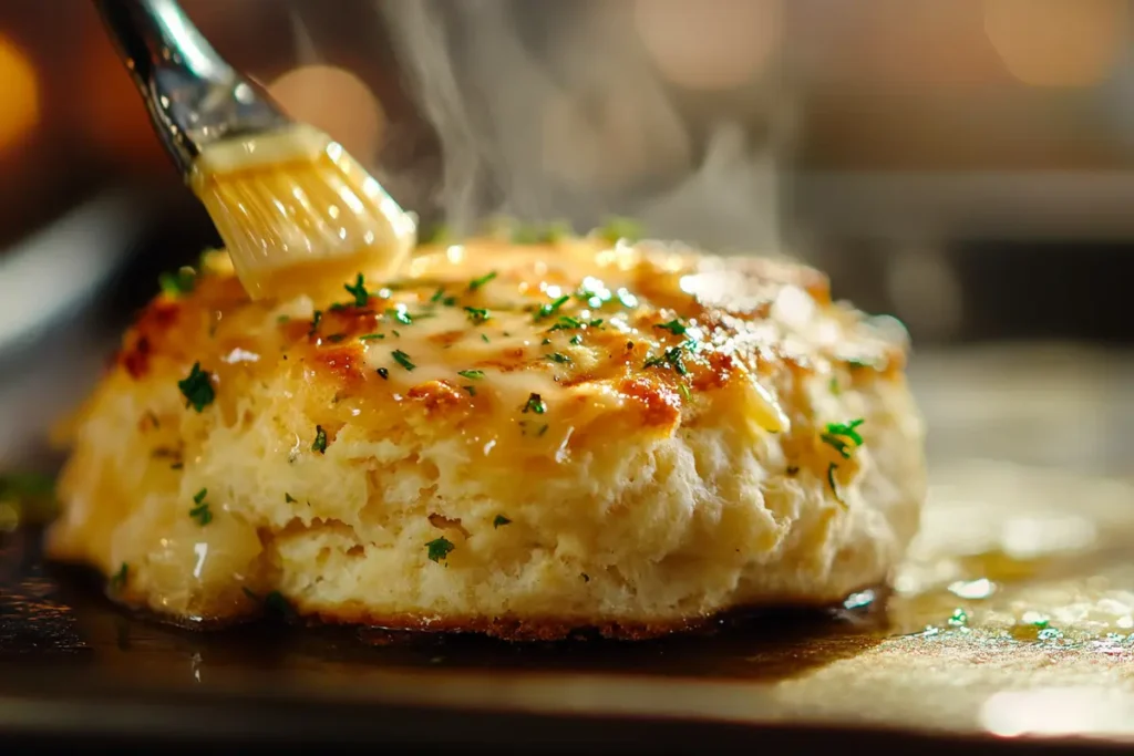 Red Lobster Biscuits garlic butter topping