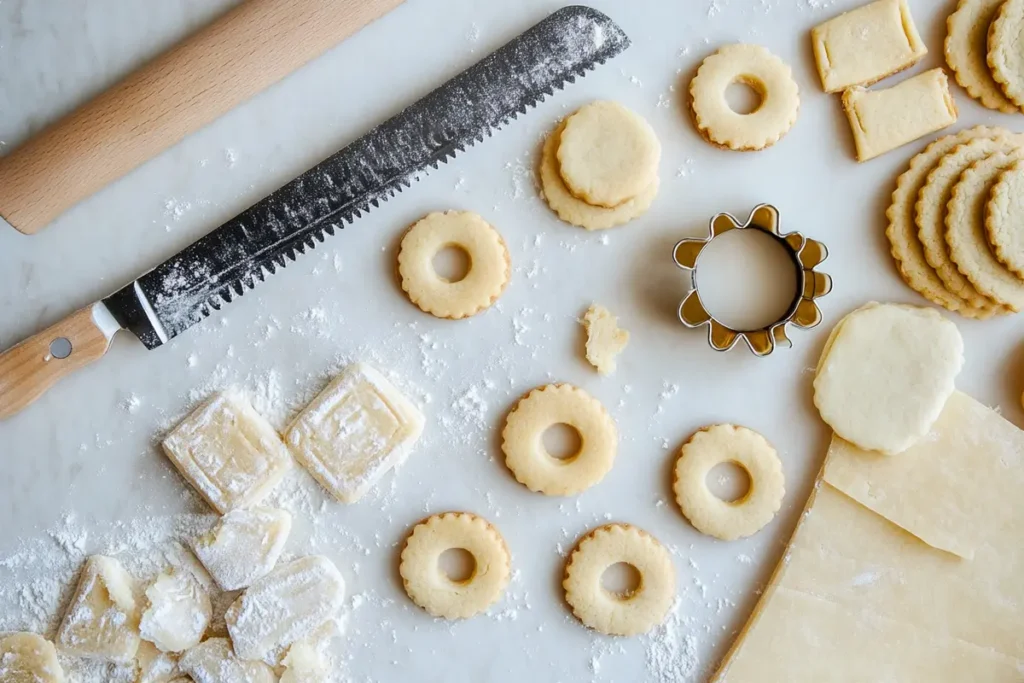 Cookie cutting tools for round cookies