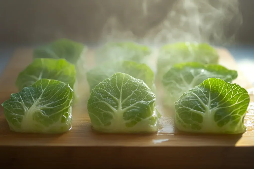 Softened cabbage leaves Gołąbki