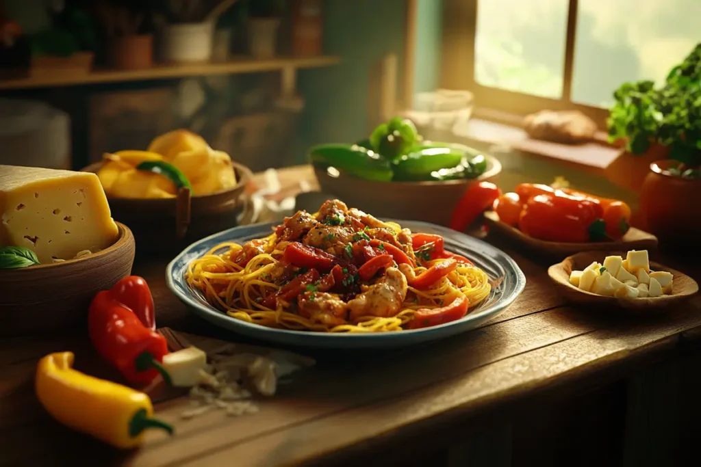 Creative variations for chicken spaghett