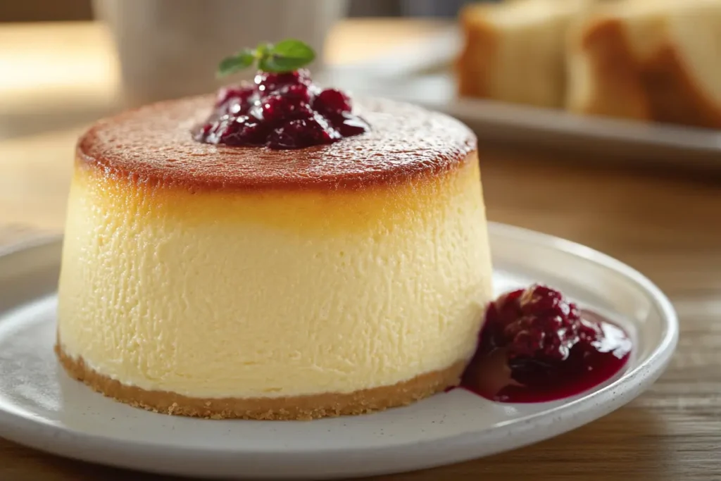 New York cheesecake style
