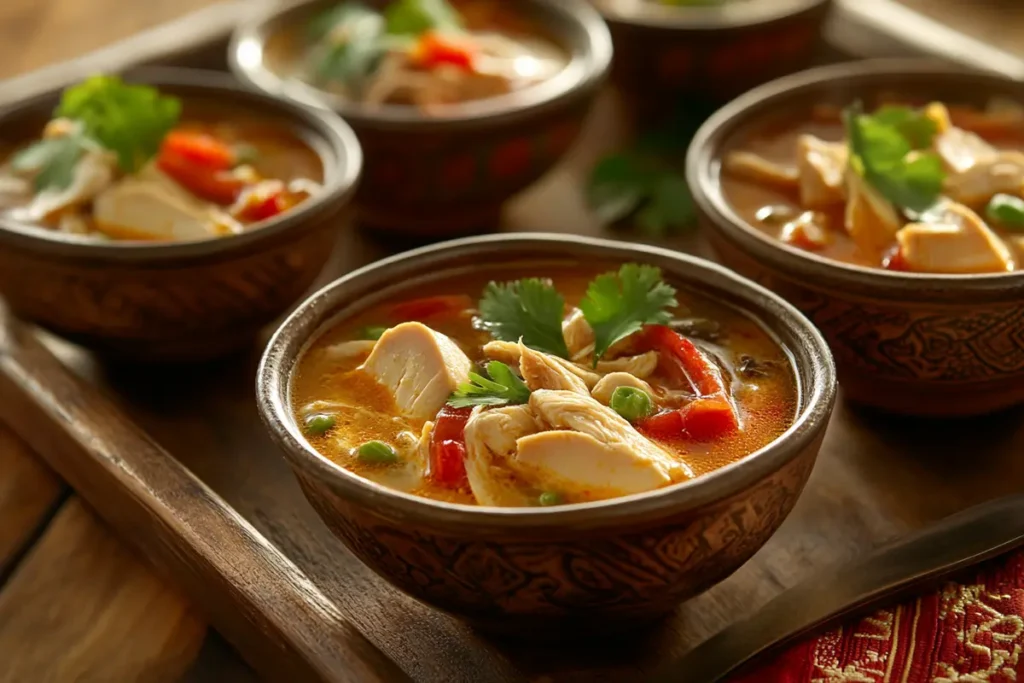 global chicken soup variations