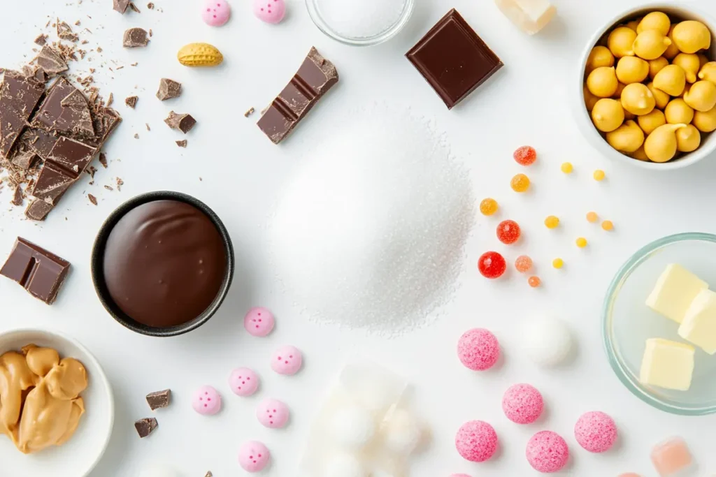 Pinwheel candy basic ingredients