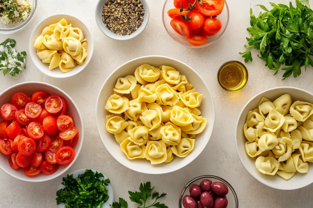 The Ultimate Guide to Tortellini Pasta Salad: Delicious Recipes and Tips 2 The Ultimate Guide to Tortellini Pasta Salad: Delicious Recipes and Tips ingredients for tortellini pasta salad