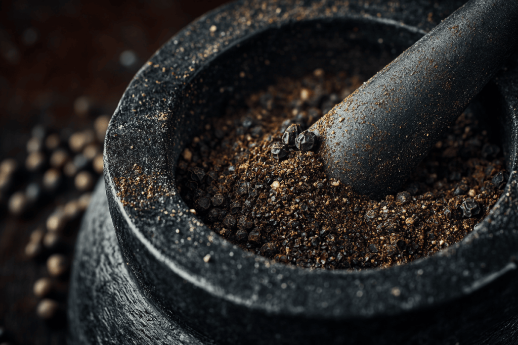 Freshly ground black pepper for sauce