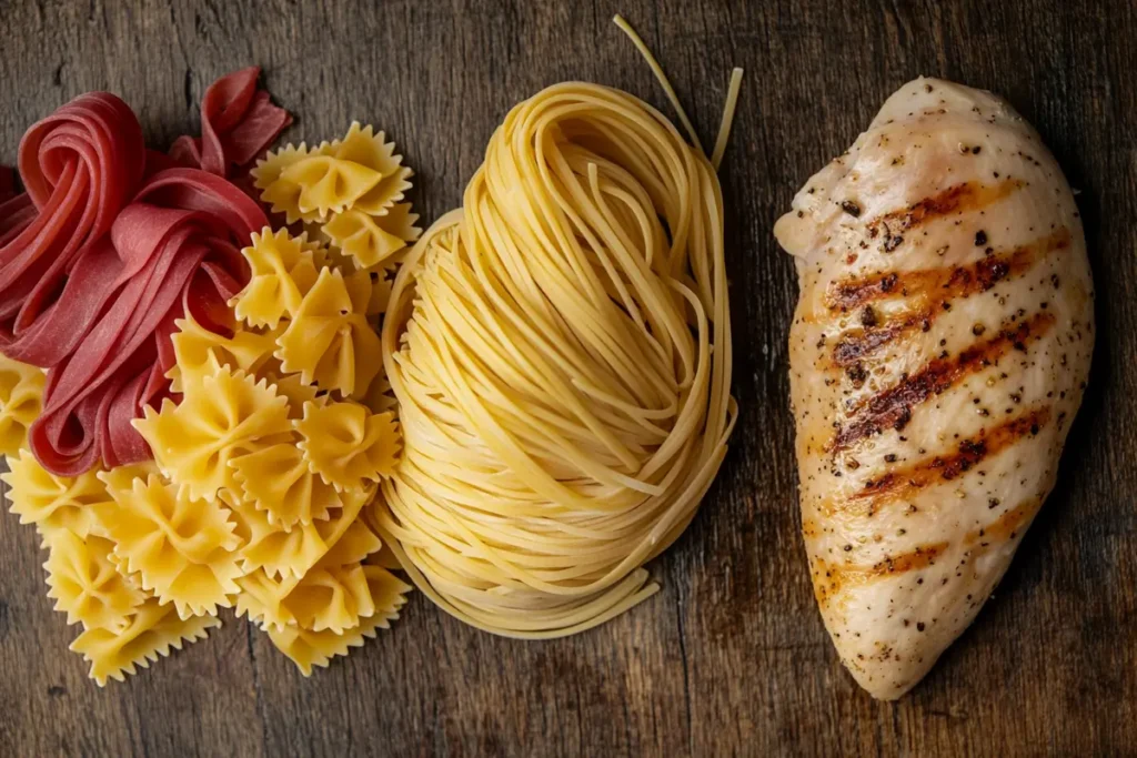 How Many Calories Are in a Plate of Spaghetti with Chicken 2 How Many Calories Are in a Plate of Spaghetti with Chicken? Healthy Insights