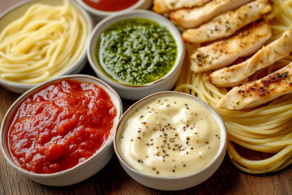 How Many Calories Are in a Plate of Spaghetti with Chicken 3 How Many Calories Are in a Plate of Spaghetti with Chicken? Healthy Insights