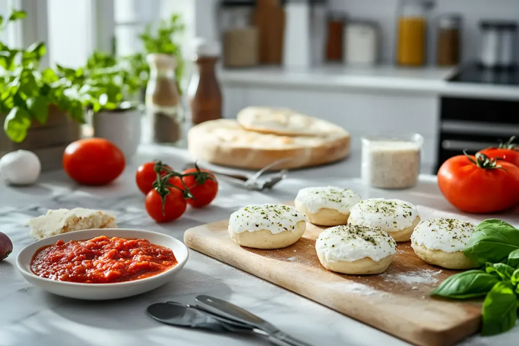 DIY English muffin pizza recipe