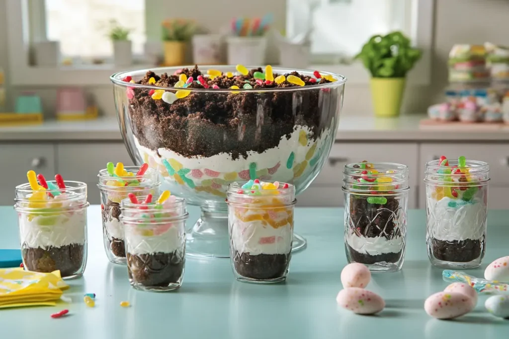  Easter dirt cake serving variations